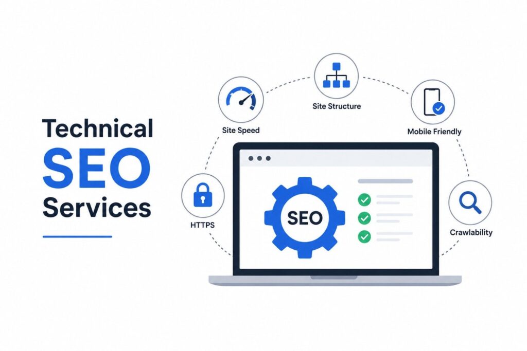 Technical SEO for speed, optimsation and traffic.