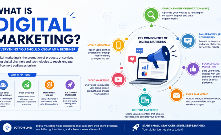 What Is Digital Marketing? Everything You Should Know as a Beginner in 2026