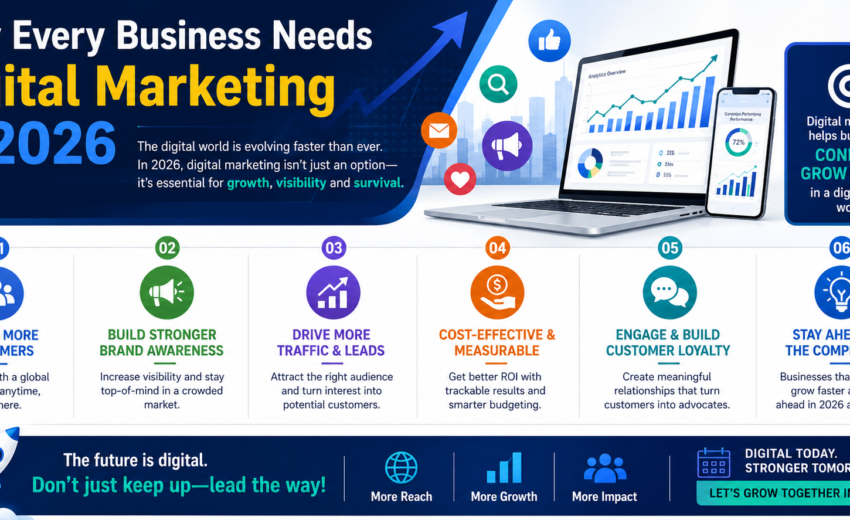 Why Every Business Needs Digital Marketing in 2026